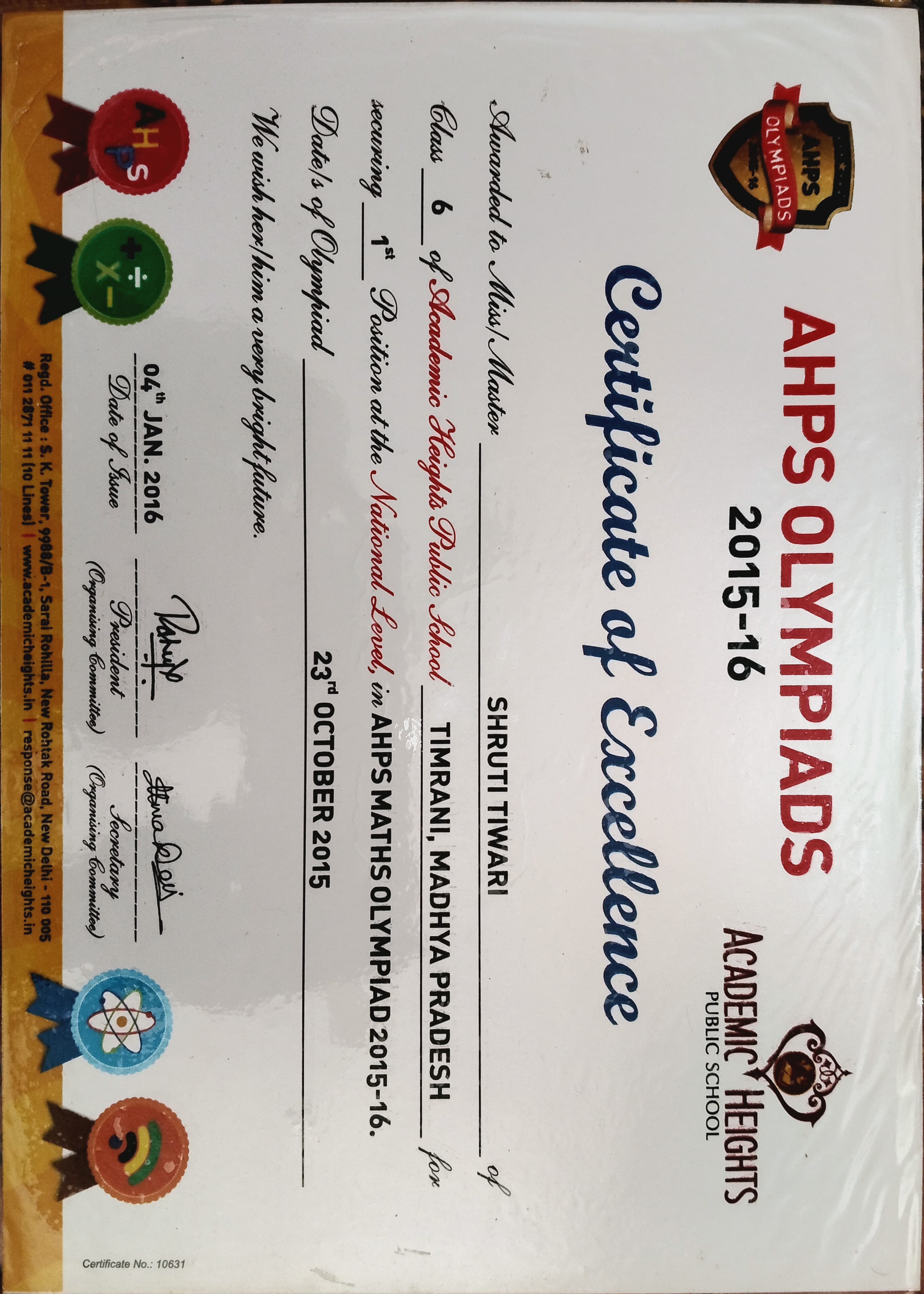 Achievement 2